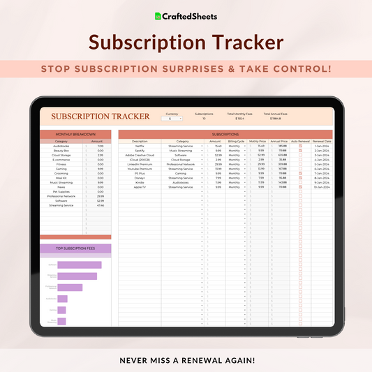 Subscription Tracker